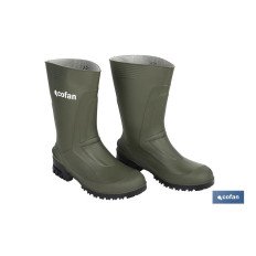BOTA PVC VERDE MEDIA CAÑA TALLA 47 (PACK: 1 UDS)