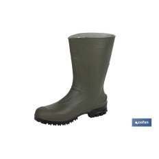 BOTA PVC VERDE MEDIA CAÑA TALLA 47 (PACK: 1 UDS)