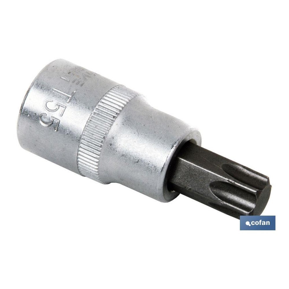 LLAVE DE VASO 1/4 CON PUNTA T-9 (PACK: 1 UDS)