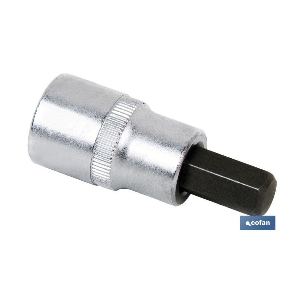 LLAVE DE VASO 1/4 CON PUNTA H-6 (PACK: 1 UDS)