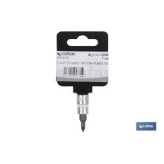 LLAVE DE VASO 3/8 CON PUNTA PH-1 (PACK: 1 UDS)