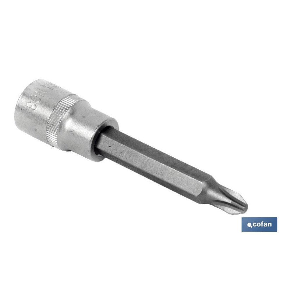 VASO 1/2 PUNTA LARGA PH-3 (PACK: 1 UDS)