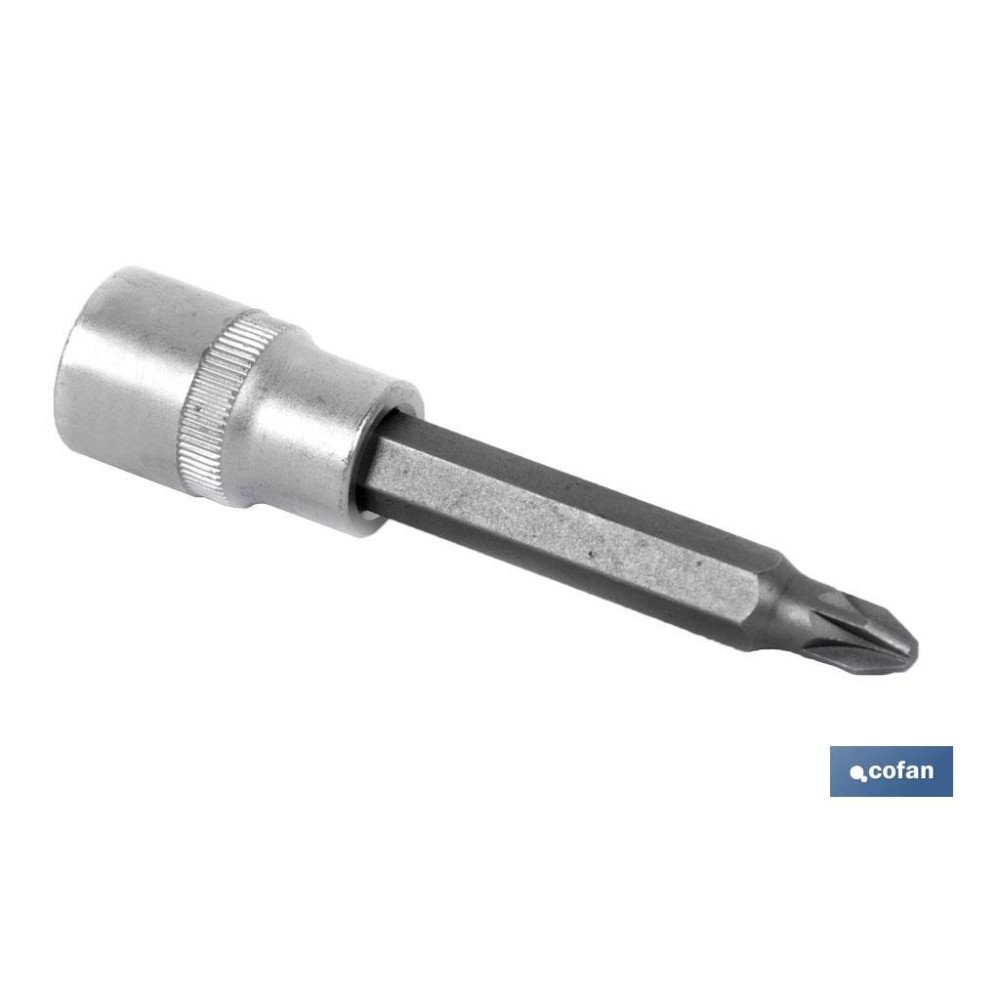 VASO 1/2 PUNTA LARGA PZ-2 (PACK: 1 UDS)