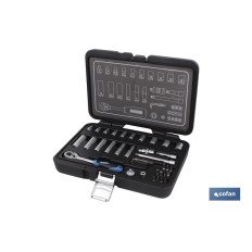 MALETÍN 36 PCS PROFESIONAL VASOS 1/4 (PACK: 1 UDS)