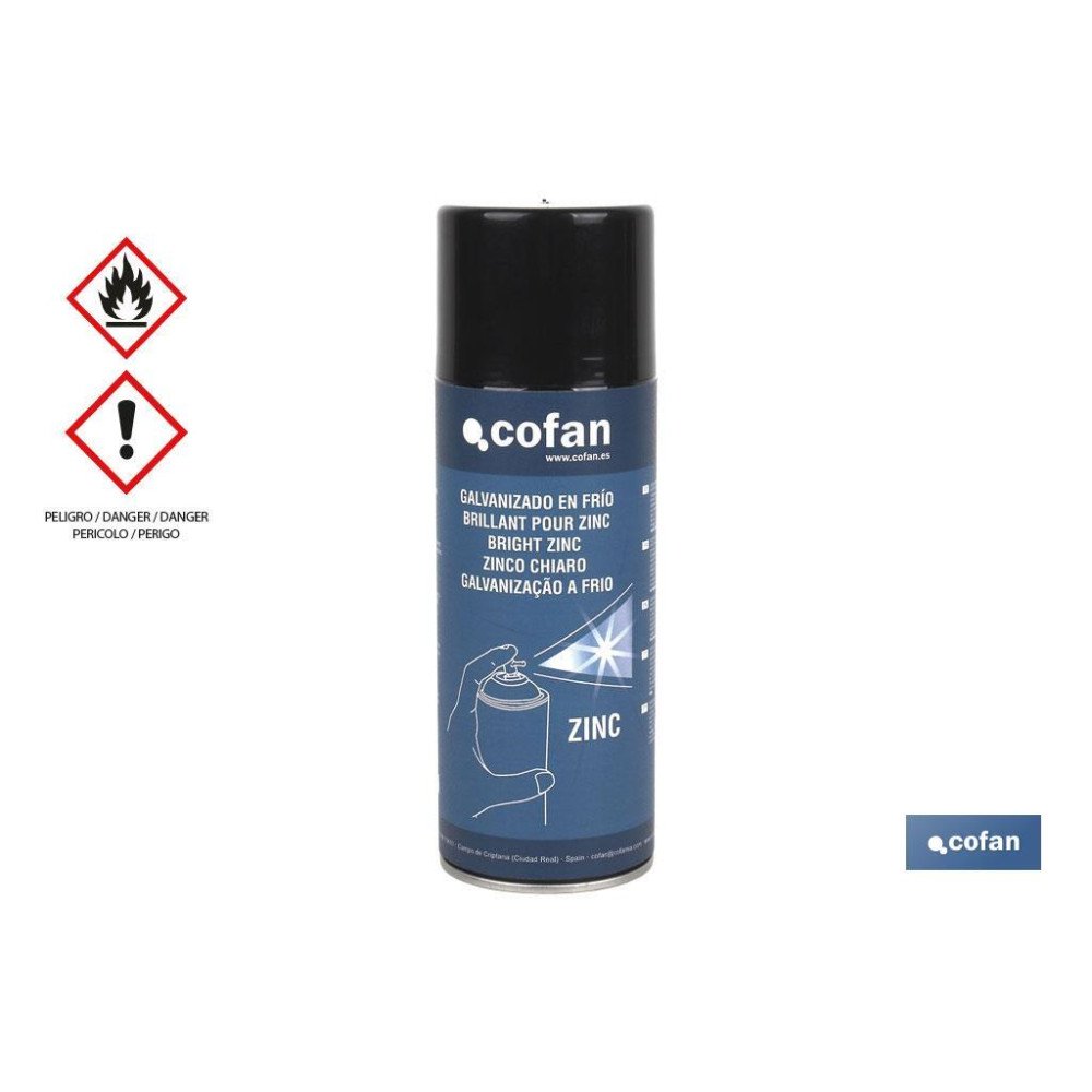 GALVANIZADO BRILLO EN FRÍO 400 ML (PACK: 1 UDS)