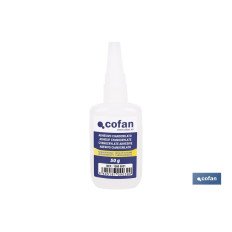 ADHESIVO CIANOACRILATO. MEDIA DENSIDAD 50 G (PACK: 1 UDS)