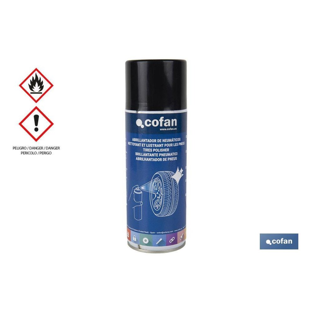 ABRILLANTADOR DE NEUMÁTICOS 400 ML (PACK: 1 UDS)