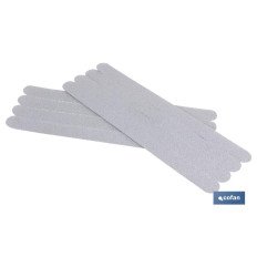 TIRAS ANTIDESLIZANTES TRANSP BAÑO 8 UDS 25x2cm (PACK: 1 UDS)