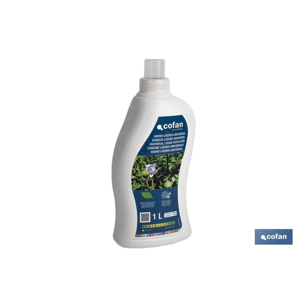 ABONO LÍQUIDO UNIVERSAL 1 L (PACK: 1 UDS)