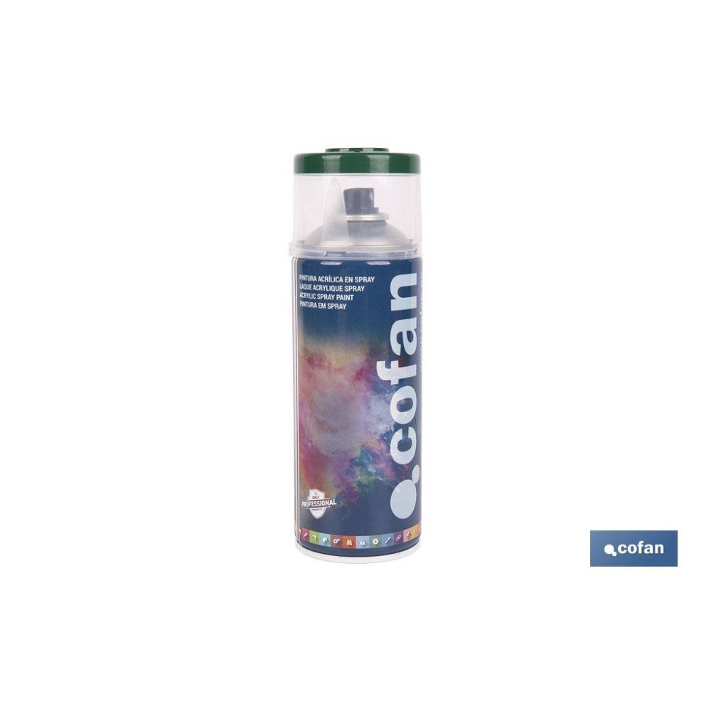 PINTURA ACRIL. 400ML 6005-VERDE MUSGO (PACK: 1 UDS)