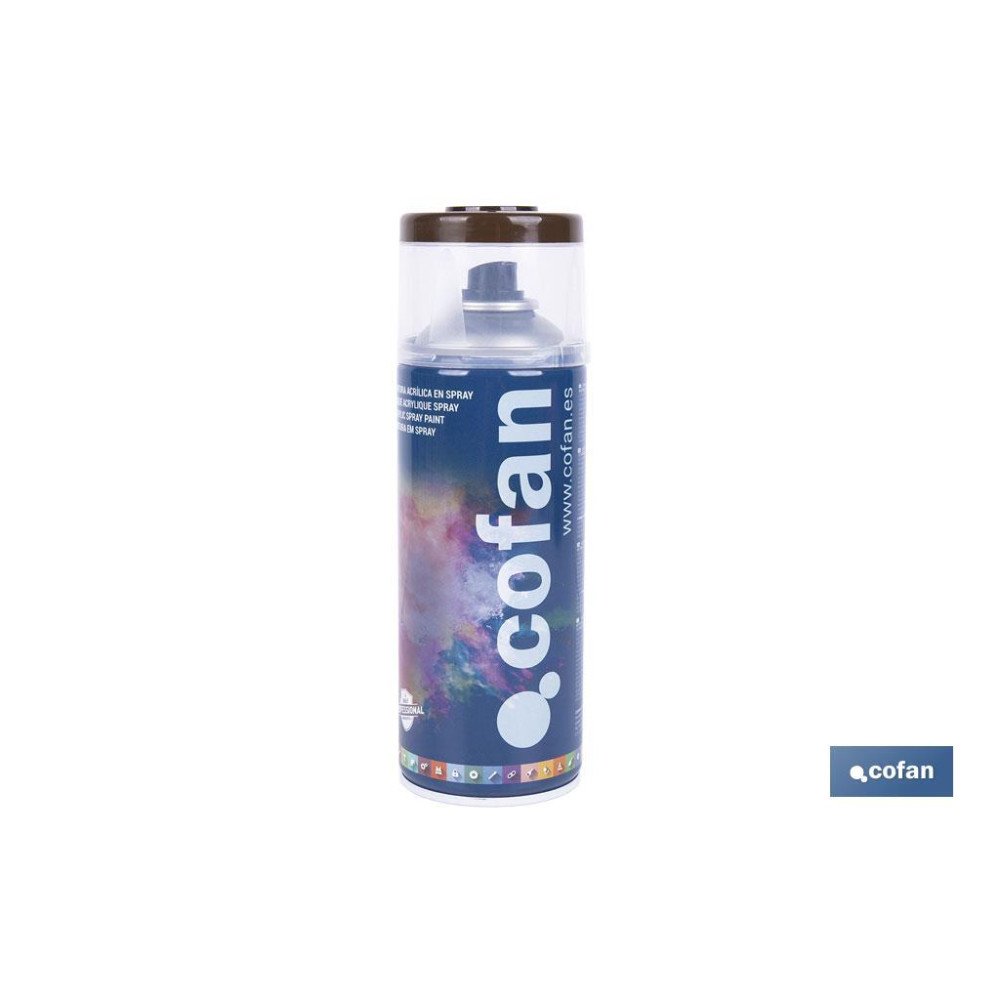 PINTURA ACRIL. 400ML - 8014 MARRÓN SEPIA (PACK: 1 UDS)