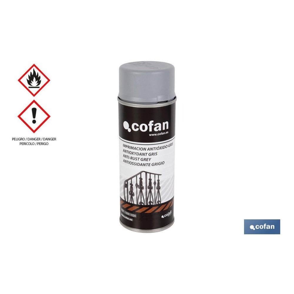 PINTURA IMPRIMACION GRIS ANTIÓXIDO 400 ML (PACK: 1 UDS)