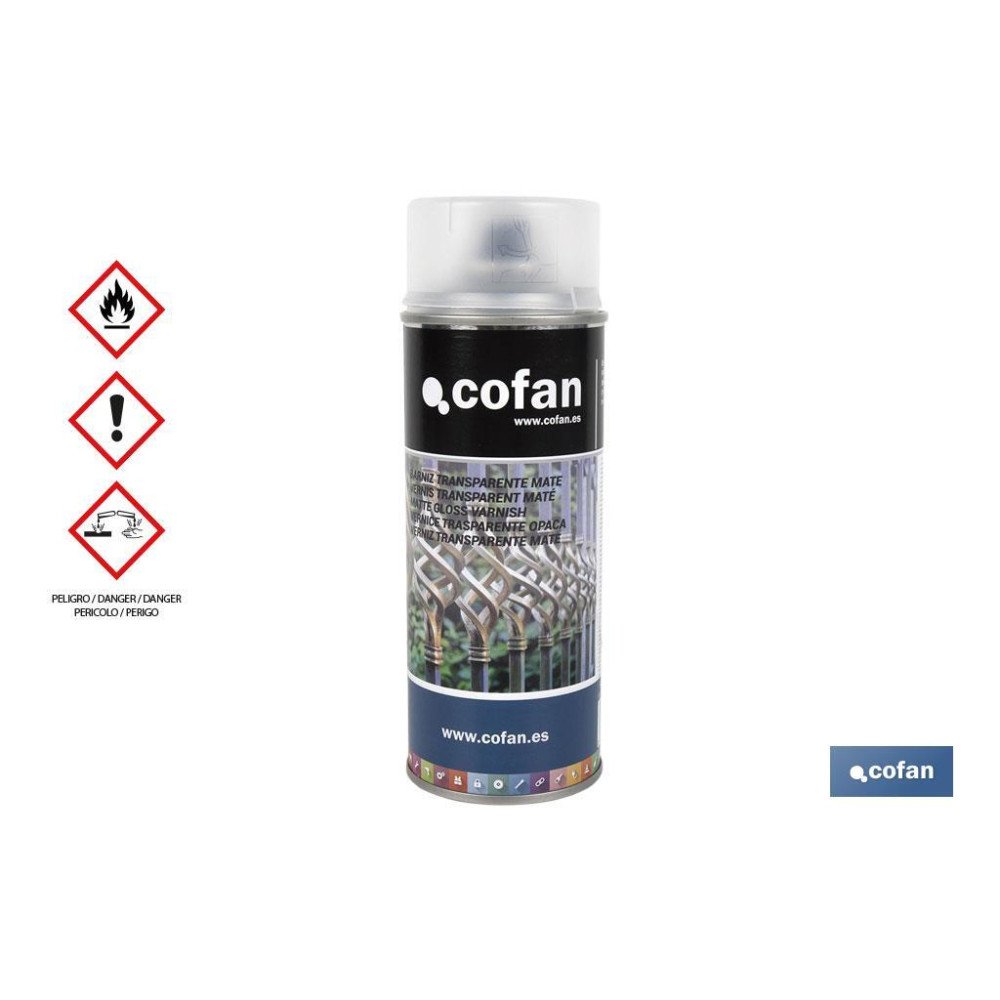 BARNIZ TRANSPARENTE MATE 400ML (PACK: 1 UDS)