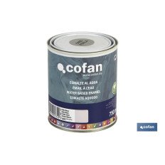 ESMALTE AL AGUA (750 ML) GRIS PERLA BRILLO (PACK: 1 UDS)