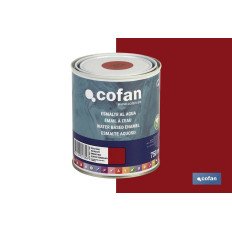 ESMALTE AL AGUA (750 ML) ROJO VIVO BRILLO (PACK: 1 UDS)