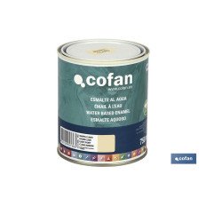 ESMALTE AL AGUA (750 ML) MARFIL CLARO BRILLO (PACK: 1 UDS)