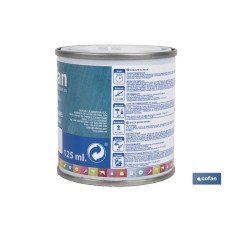 ESMALTE AL AGUA (125 ML) BLANCO MATE (PACK: 1 UDS)