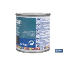 ESMALTE AL AGUA (125 ML) NEGRO BRILLO (PACK: 1 UDS)