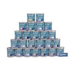 ESMALTE AL AGUA (125 ML) NEGRO BRILLO (PACK: 1 UDS)