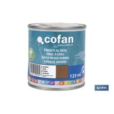 ESMALTE AL AGUA (125 ML) MARRÓN BRILLO (PACK: 1 UDS)