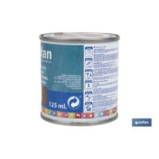 ESMALTE AL AGUA (125 ML) MARRÓN BRILLO (PACK: 1 UDS)