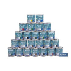 ESMALTE AL AGUA (125 ML) AZUL MEDITERRANEO BRILLO (PACK: 1 UDS)