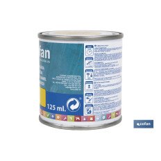 ESMALTE AL AGUA (125 ML) AMARILLO REAL BRILLO (PACK: 1 UDS)