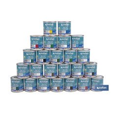 ESMALTE AL AGUA (125 ML) AZUL REAL SATINADO (PACK: 1 UDS)