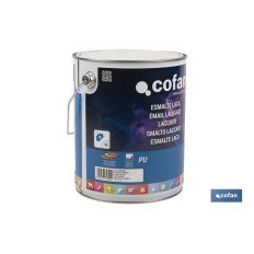 ESMALTE LACA AL AGUA BLANCO 4 L SATINADO (PACK: 1 UDS)