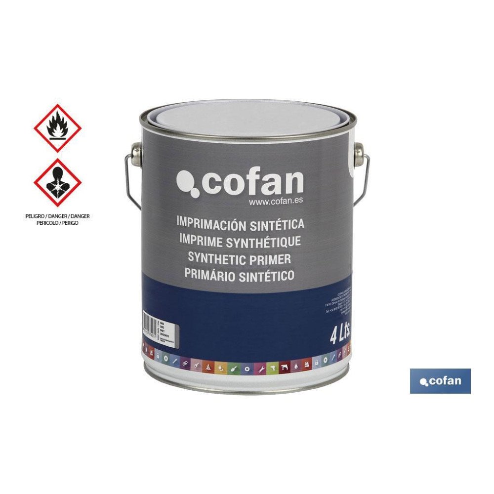 IMPRIMACIÓN SINTÉTICA (4 L) BLANCA (PACK: 1 UDS)