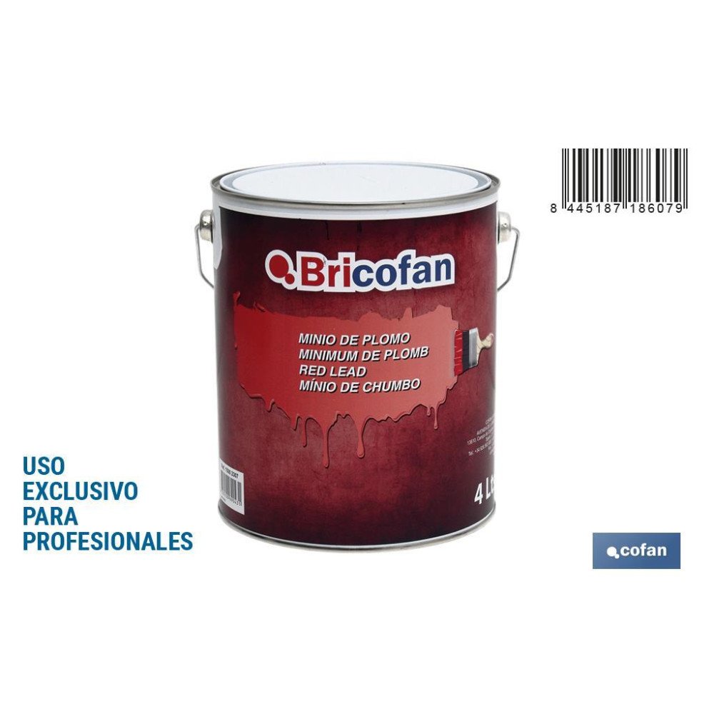 MINIO DE PLOMO 4L (PACK: 1 UDS)