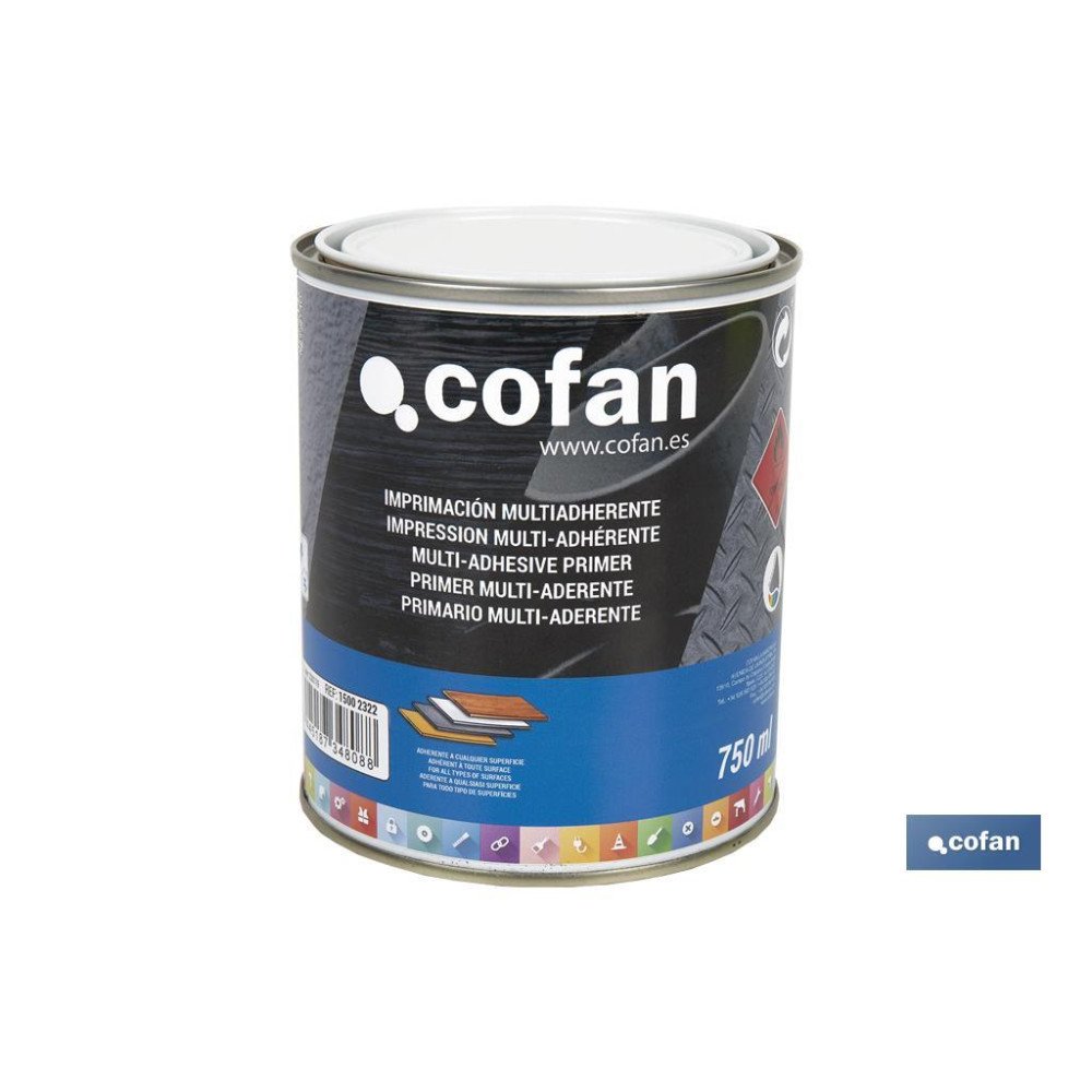 IMPRIMACION MULTIADHERENTE AL DISOLVENTE 750 ML (PACK: 1 UDS)