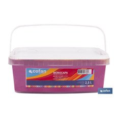 PINTURA PLÁSTICA MONOCAPA Magenta (2,5 LT) (PACK: 1 UDS)