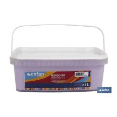 PINTURA PLÁSTICA MONOCAPA Lila (2,5 LT) (PACK: 1 UDS)