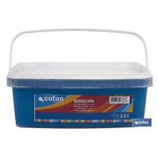 PINTURA PLÁSTICA MONOCAPA Azul Marino (2,5 LT) (PACK: 1 UDS)