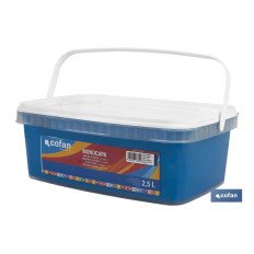 PINTURA PLÁSTICA MONOCAPA Azul Marino (2,5 LT) (PACK: 1 UDS)