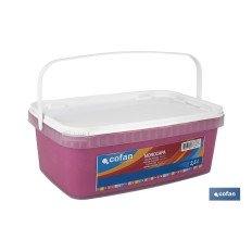 PINTURA PLÁSTICA MONOCAPA Magenta Suave (2,5 LT) (PACK: 1 UDS)