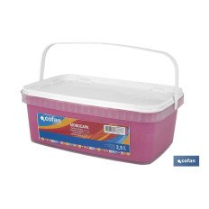 PINTURA PLÁSTICA MONOCAPA Magenta Suave (2,5 LT) (PACK: 1 UDS)