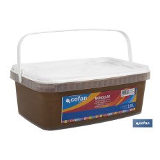 PINTURA PLÁSTICA MONOCAPA Marron Choco. (2,5 LT) (PACK: 1 UDS)
