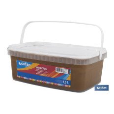 PINTURA PLÁSTICA MONOCAPA Marron Choco. (2,5 LT) (PACK: 1 UDS)