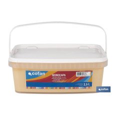 PINTURA PLÁSTICA MONOCAPA Melocoton (2,5 LT) (PACK: 1 UDS)