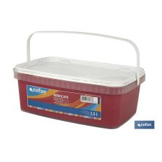 PINTURA PLÁSTICA MONOCAPA Cereza (2,5 LT) (PACK: 1 UDS)