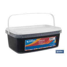 PINTURA PLÁSTICA MONOCAPA Negro (2,5 LT) (PACK: 1 UDS)