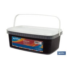 PINTURA PLÁSTICA MONOCAPA Negro (2,5 LT) (PACK: 1 UDS)
