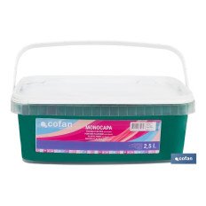 PINTURA PLÁSTICA MONOCAPA Verde Vivo (2,5 LT) (PACK: 1 UDS)