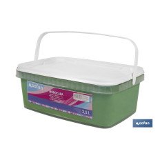 PINTURA PLÁSTICA MONOCAPA Verde Yuca (2,5 LT) (PACK: 1 UDS)