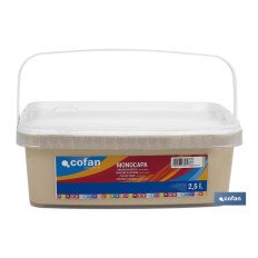 PINTURA PLÁSTICA MONOCAPA Beige (2,5 LT) (PACK: 1 UDS)