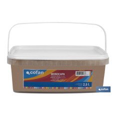PINTURA PLÁSTICA MONOCAPA Ocre (2,5 LT) (PACK: 1 UDS)