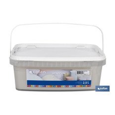 PINTURA PLÁSTICA MONOCAPA GRIS SUAVE 2,5 L (PACK: 1 UDS)