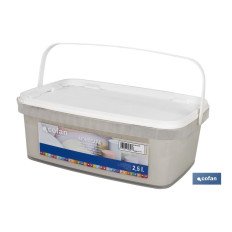 PINTURA PLÁSTICA MONOCAPA GRIS SUAVE 2,5 L (PACK: 1 UDS)